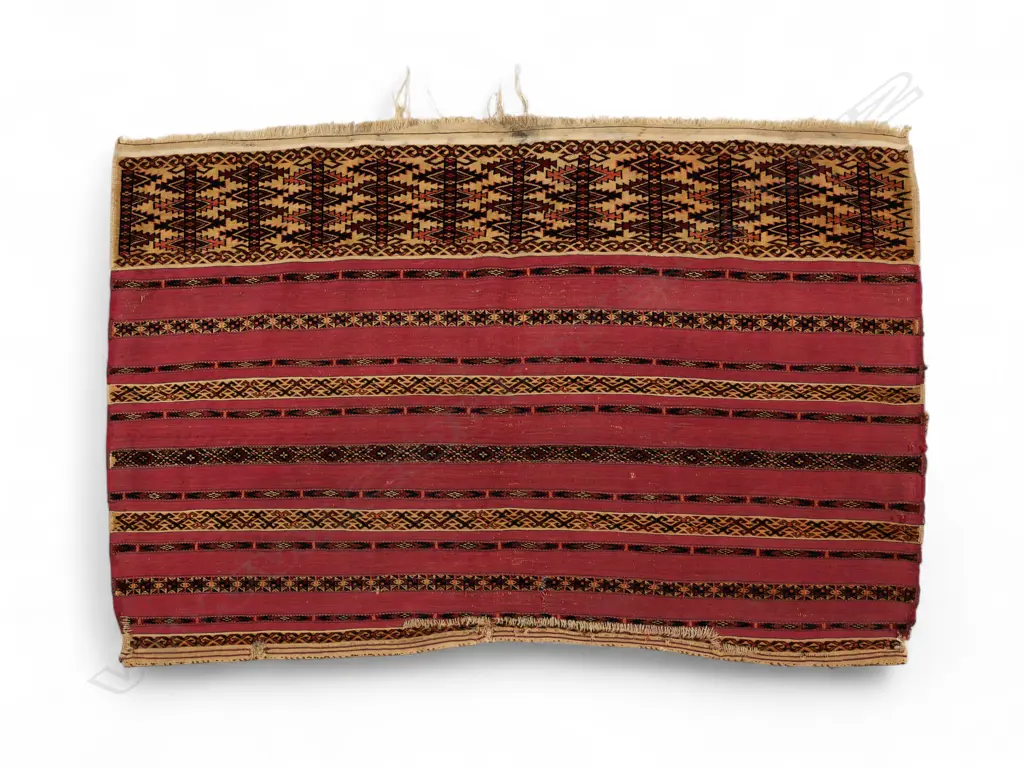 Turkman wool and silk Chuval, Image 1++